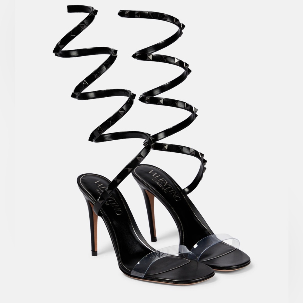 Valentino Rockstud Wrap Heel Size 39.5